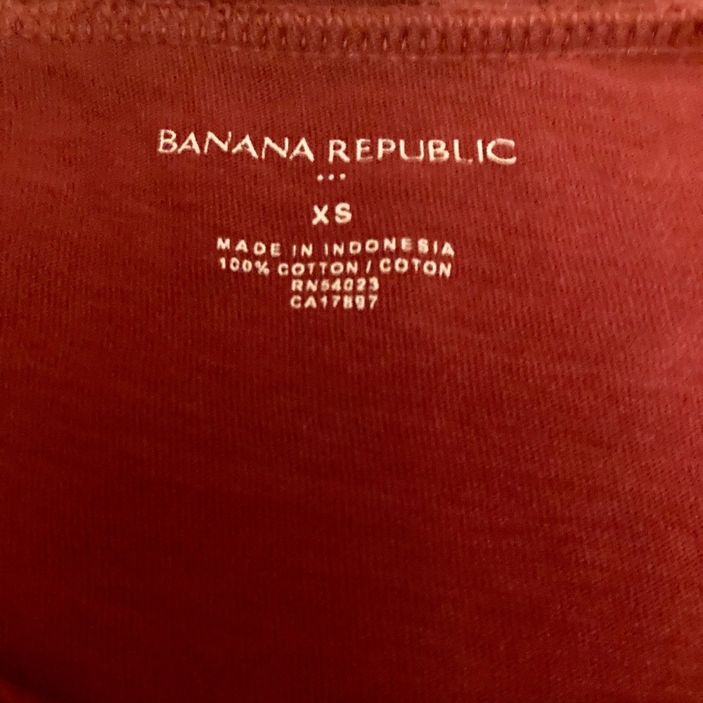 Banana Republic Short Sleeve Top -Burnt Orange - Picture 5 of 5